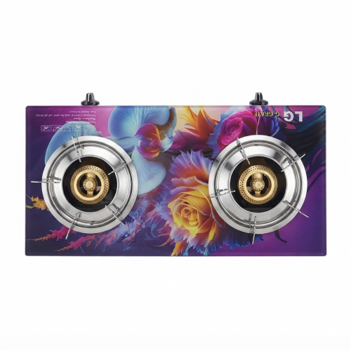 Glass Double BF Fixed Bokka Burner China-2D