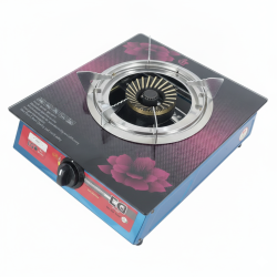 Glass Single Open 100mm Burner China-3D