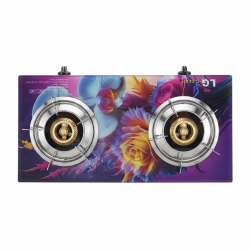 Glass Double BF Fixed Bokka Burner China-2D